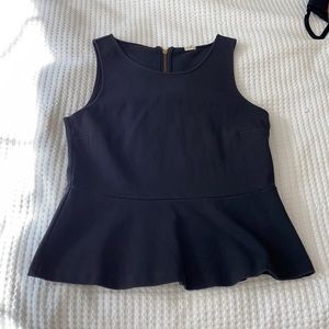 Jcrew peplum top